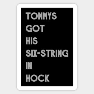 Bon Jovi Living on a Prayer Lyric Sticker